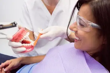 Patient education for optimal dental hygiene